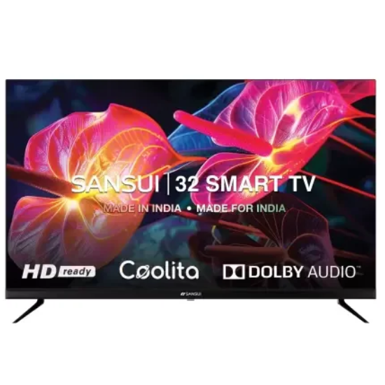 Sansui 80 cm (32 inch) HD Ready LED Smart Coolita TV 2024 Edition (JSG32CSHD)